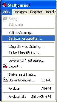 Stalljournalen