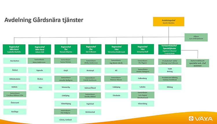 Organisationsschema